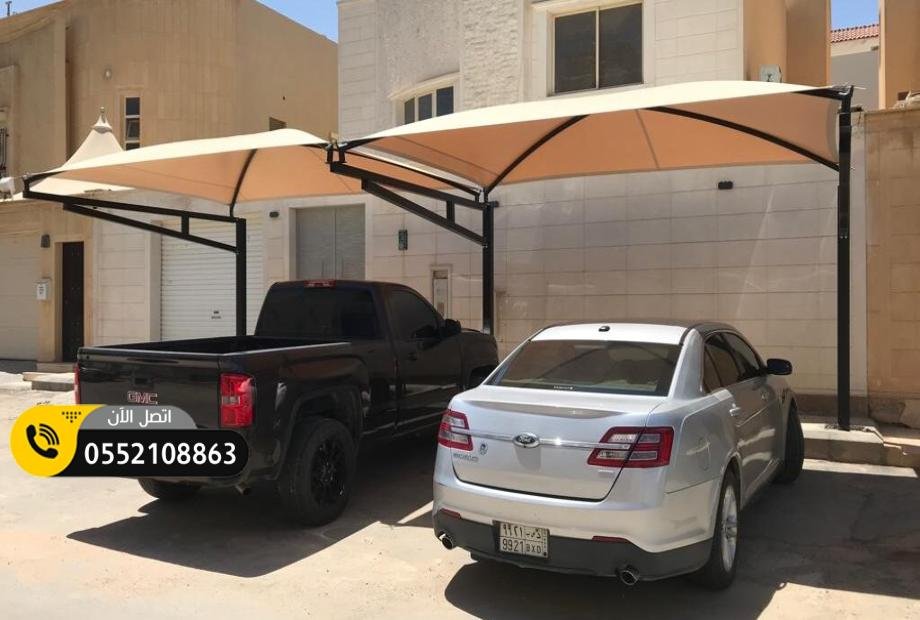 مظلات سيارات حديثة وفخامة وقابلة للطي في الجبيل